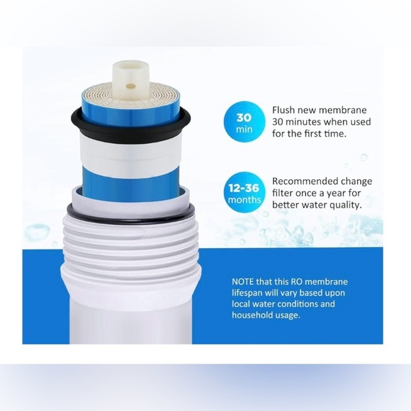 Reverse Osmosis Element 3-Pack - Blue - New & Sealed - pictures for verification - Picture 10 of 11